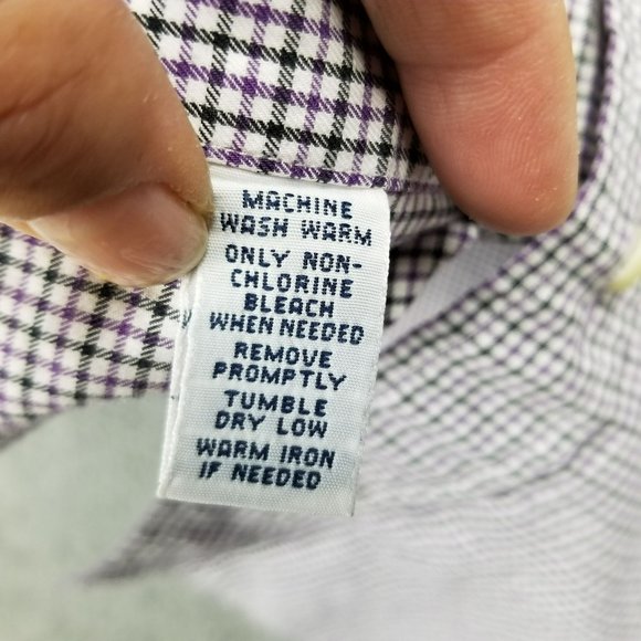 Polo by Ralph Lauren Shirt Mens Medium Regent Blue Cotton Long Sleeve Button Up - Picture 4 of 10